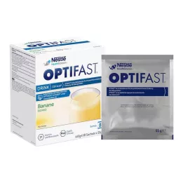 OPTIFAST Ποτό Μπανάνα σε σκόνη, 8X55 g