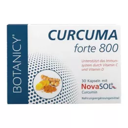 CURCUMA FORTE 800 με κάψουλες κουρκουμίνης NovaSol, 30 τεμάχια
