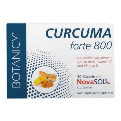 CURCUMA FORTE 800 με κάψουλες κουρκουμίνης NovaSol, 30 τεμάχια