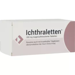 ICHTHRALETTEN 200 mg δισκία με εντερική επικάλυψη, 168 τεμάχια