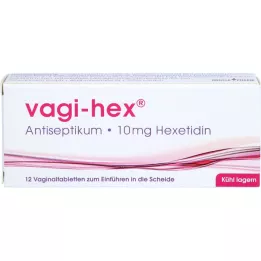 VAGI-HEX κολπικά δισκία 10 mg, 12 τεμάχια