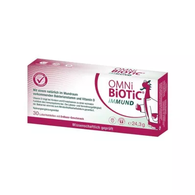 Παστίλιες Omni Biotic Immune D, 30 τεμ