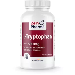 L-TRYPTOPHAN κάψουλες 500 mg, 180 τεμάχια