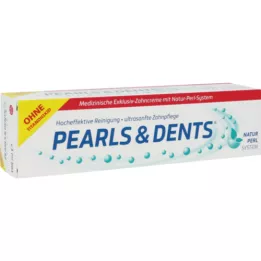 PEARLS &amp; DENTS Αποκλειστική οδοντόκρεμα χωρίς διοξείδιο του τιτανίου, 100 ml