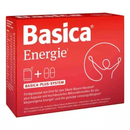 BASICA Ενεργειακοί πόσιμοι κόκκοι + κάψουλες για 7 ημέρες, 7 τεμάχια