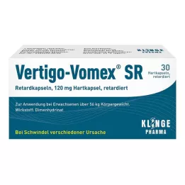 VERTIGO-VOMEX SR Κάψουλες παρατεταμένης αποδέσμευσης, 30 τεμάχια