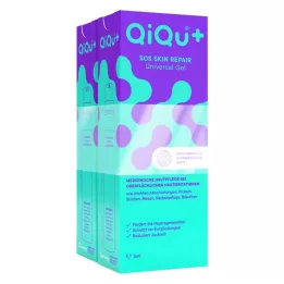 QIQU SOS Gel επιδιόρθωσης δέρματος, 2X5 ml
