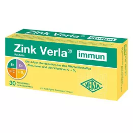 ZINK VERLA Ανοσοποιητικές μασώμενες ταμπλέτες, 30 τεμάχια