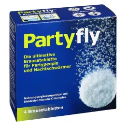 PARTYFLY Αναβράζοντα δισκία, 4 τεμάχια