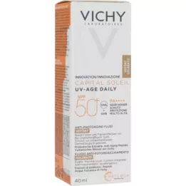VICHY CAPITAL Soleil UV-Age tinted LSF 50+, 40 ml