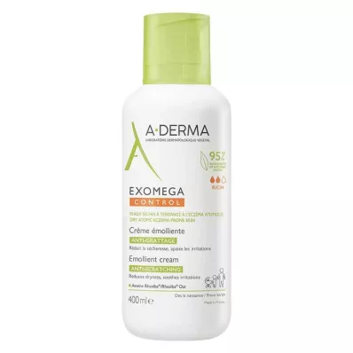 A-Derma Exomega Control ενυδατική κρέμα, 400 ml