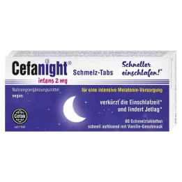 CEFANIGHT intens 2 mg σμάλτο tabs, 60 τεμάχια