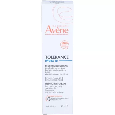 AVENE Ανοχή HYDRA-10 Κρέμα ενυδάτωσης, 40 ml