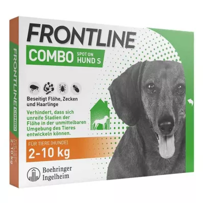 FRONTLINE Combo Spot on Dog S Lsg.z.Auf.a.Haut, 3 τεμ