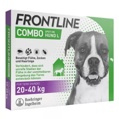 FRONTLINE Combo Spot on Dog L Lsg.z.Auf.a.Haut, 3 τεμ