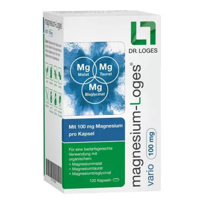 Magnesium-Loges vario 100 mg κάψουλες, 120 τεμ