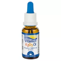 VITAMIN λάδι K2D3 Dr Jacobs, 20 ml