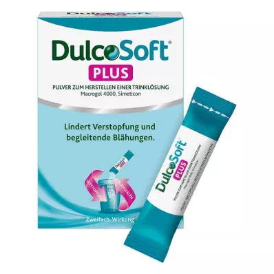DulcoSoft Plus καθαρτικό για δυσκοιλιότητα με μετεωρισμό (10 τεμάχια)