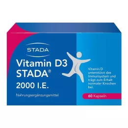 VITAMIN D3 STADA κάψουλες 2000 I.U., 60 τεμάχια