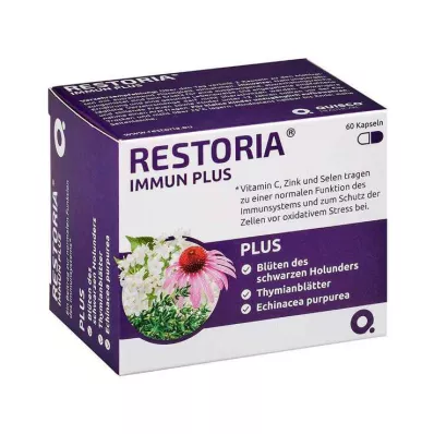 RESTORIA IMMUN PLUS Κάψουλες, 60 τεμάχια