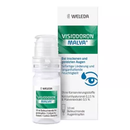 VISIODORON οφθαλμικές σταγόνες Malva, 10 ml