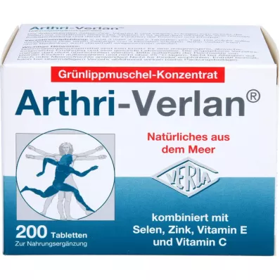 ARTHRI-VERLAN ως συμπλήρωμα διατροφής Δισκία, 200 κάψουλες