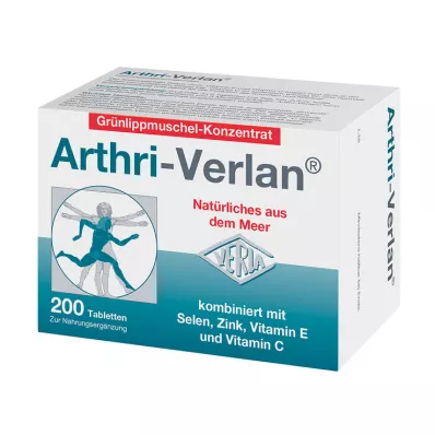 Ταμπλέτες Arthri-Verlan για συμπλήρωμα διατροφής, 200 τεμ