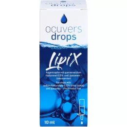 OCUVERS σταγόνες οφθαλμικές σταγόνες LipiX, 10 ml