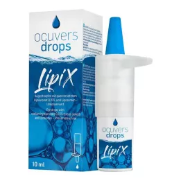 OCUVERS σταγόνες οφθαλμικές σταγόνες LipiX, 10 ml