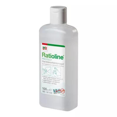 Τζελ απολύμανσης χεριών Ratioline protect, 100 ml