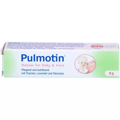 PULMOTIN Βάλσαμο για το μωρό &amp; Παιδικό, 6 g