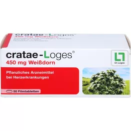 CRATAE-LOGES 450 mg επικαλυμμένα με λεπτό υμένιο δισκία Hawthorn, 50 τεμάχια