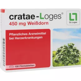 CRATAE-LOGES 450 mg επικαλυμμένα με λεπτό υμένιο δισκία Hawthorn, 100 τεμάχια