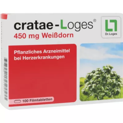 CRATAE-LOGES 450 mg επικαλυμμένα με λεπτό υμένιο δισκία Hawthorn, 100 τεμάχια