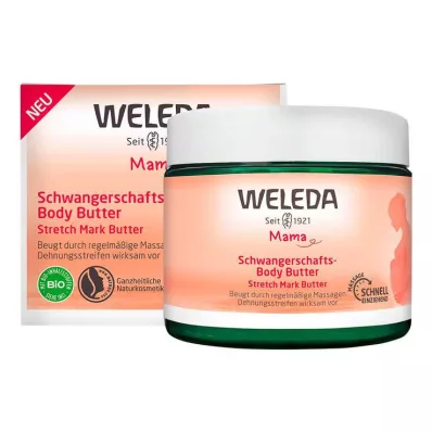 Βούτυρο σώματος εγκυμοσύνης Weleda, 150 ml