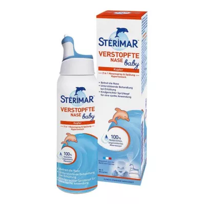 STÉRIMAR Stuffy Nose Baby 2 σε 1 Ρινικό Σπρέι &amp; Ξέπλυμα, 100 ml