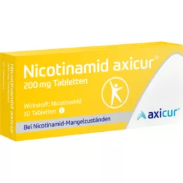 NICOTINAMID axicur 200 mg δισκία, 10 τεμάχια