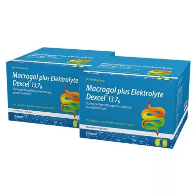 Macrogol plus ηλεκτρολύτες Dexcel 13,7 g Ple, 100 τεμ