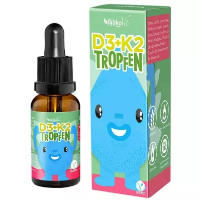 Βιταμίνη D3 + K2 παιδικές σταγόνες, 10 ml