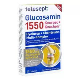 TETESEPT Γλυκοζαμίνη 1550 επικαλυμμένα με λεπτό υμένιο δισκία, 40 τεμάχια
