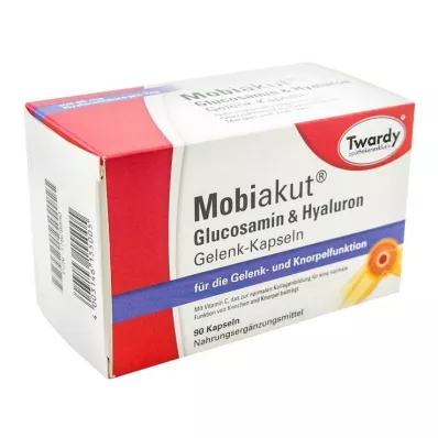 Mobiakut Glucosamine &amp; Hyaluronic Joint Capsules, 90 τμχ