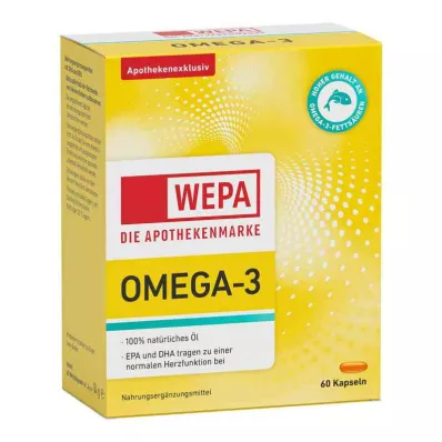 Κάψουλες Wepa Omega-3, 60 τεμάχια