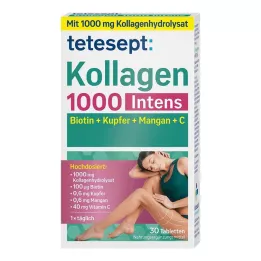 TETESEPT Ταμπλέτες κολλαγόνου 1000 Intens, 30 κάψουλες