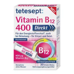 TETESEPT Vitamin B12 400 Direct Sticks, 20 τεμάχια