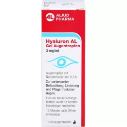 HYALURON AL οφθαλμικές σταγόνες γέλης 3 mg/ml, 1X10 ml