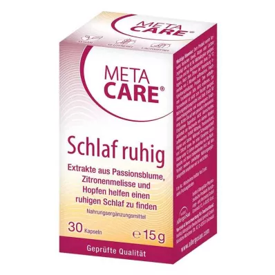 Κάψουλες Meta Care Sleep Peacefully, 30 τεμ