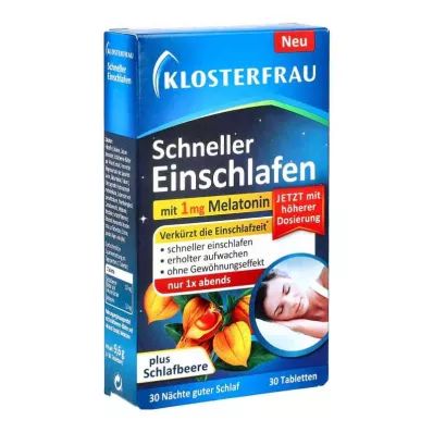Ταμπλέτες Klosterfrau Faster Sleep (30 τεμάχια)