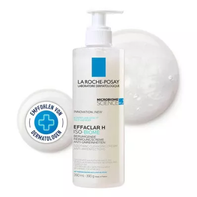 La Roche Posay Effaclar H Iso-Biome κρέμα καθαρισμού, 390 ml