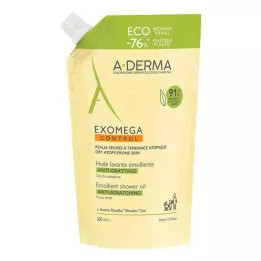 A-DERMA EXOMEGA CONTROL Επαναπλήρωση λαδιού ντους, 500 ml