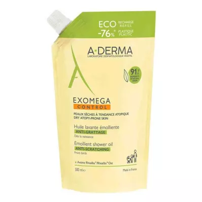 Αναπλήρωση λαδιού ντους A-derma Exomega Control (500 ml)